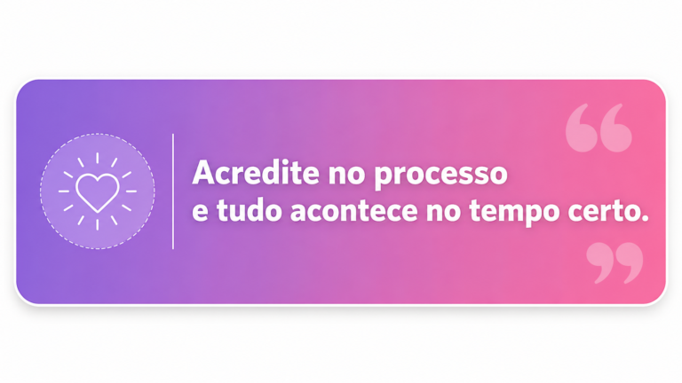 acredite no processo