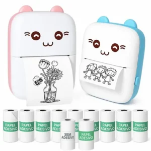 Mini Impressora Gatinho Portátil Térmica Bluetooth