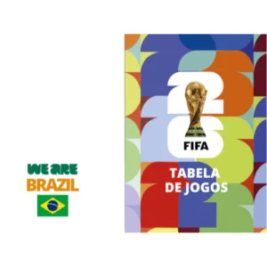 Tabela de Jogos da Copa do Mundo FIFA 2026 de Bolso Futebol Brasil